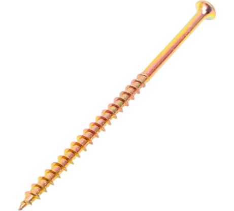 Саморез Доброга ГКД 4.8x100 мм, желтый цинк, 10 шт. ЦБ-00029246