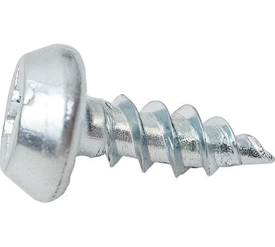 Саморез Доброга полуцилиндрическая, 3.5x9.5 цинк 100 шт. ЦБ-00029287