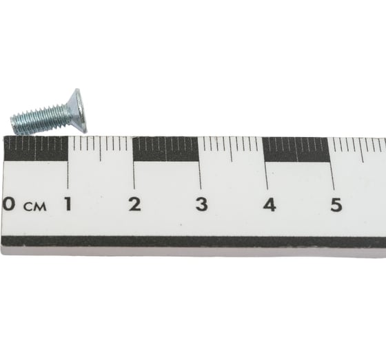 Винт Доброга с потайной головкой, М4x12 мм, DIN 965, 50 шт. ЦБ-00020854