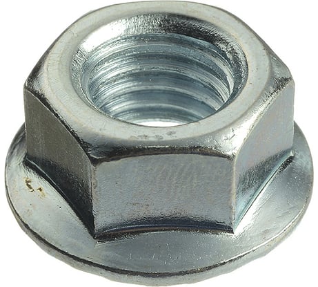 Шестигранные гайки с фланцем Профикреп 6923 Zn, пакет, М5 12 шт 112999