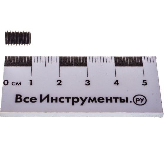 Установочный винт ЦКИ DIN913 М6х10 45Н ОКС 200 шт. 50487