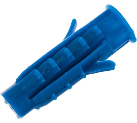 Пластмассовые дюбели с усом Профикреп пакет, 6,0х25 20 шт 113366