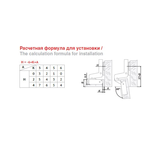 Мини петля slide-on BOYARD H402C21/1310/6