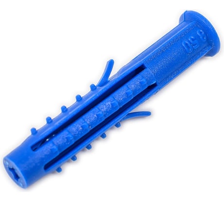 Пластмассовые дюбели с усом Профикреп пакет, 8,0х50 10 шт 113374