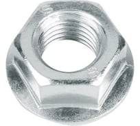 Гайка с фланцем и зубьями Партнер din 6923, м8, zn, кл.пр. 8, 25 шт. ФАС FM 03948 002 25