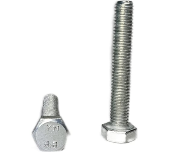 Болт R2R полная резьба DIN933, 8.8, цинк, M8x50 (100 шт/уп) 9500-BI03108050Z