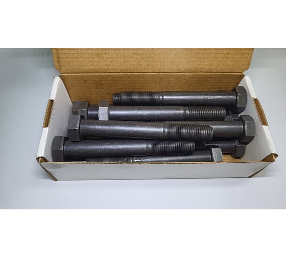 Болт с шестигранной головкой R2R ГОСТ 7805, 10.9, М16x120 (15 шт/уп) 9500-BI01716120В 10_9