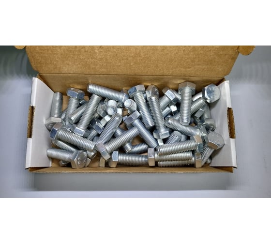 Болт с шестигранной головкой R2R полная резьба DIN933 8.8, цинк, М12x40 (50 шт/уп) 9500-BI03112040Z