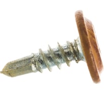 Саморез BULLIT ПШ сверло, усиленный, покрытие Printech 4,2х13 золотой дуб 25 шт. 14-0019730