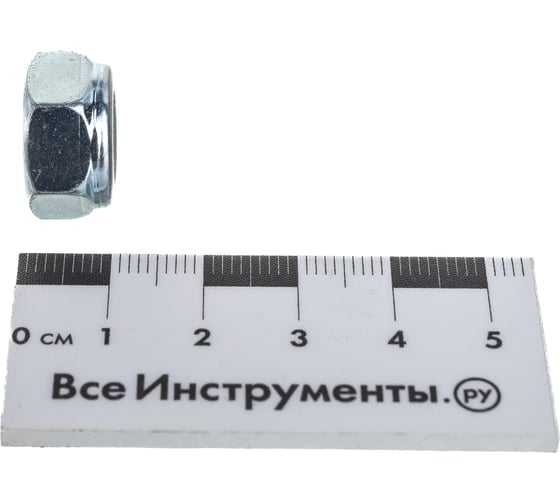 Шестигранная гайка со стопорным нейлоновым кольцом Bullit DIN 985 10.9 высокая M10 8шт 14-0018250
