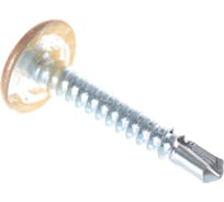 Саморез Bullit ПШ сверло, усиленный, покрытие Printech 4,2х25 орех 200 шт. пл.конт 280 мл 14-0020180