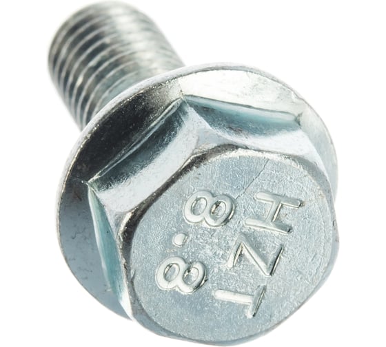Болт с шестигранной головой и фланцем Bullit DIN 6921 8.8 M8x20 8шт КР.192414