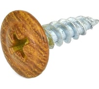 Саморез BULLIT ПШ усиленный, покрытие Printech 4,2х13 золотой дуб 200 шт, б.пл.конт. 280 мл 14-0020210