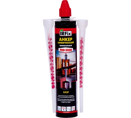 IRFIX Химический Анкер, универсальный PRO-3000 EASF (300мл) 20066