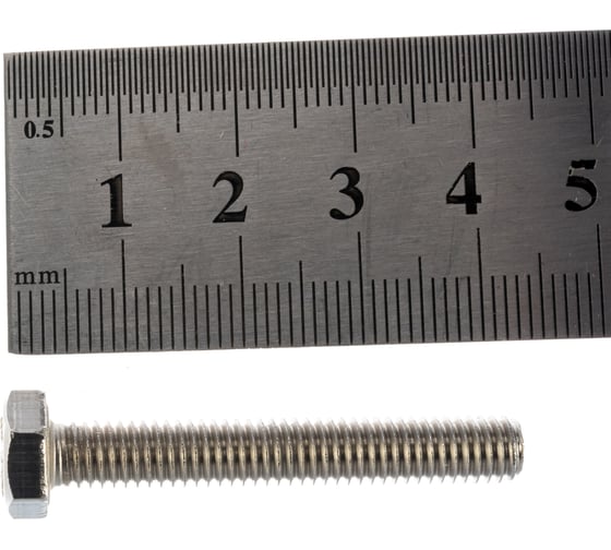 Болт ГОСКРЕП DIN 933 6х40 нержав. сталь 4 шт. 10-0015200