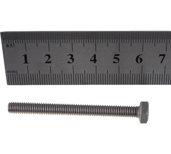 Болт ГОСКРЕП DIN 933 6х60 нержав. сталь 4 шт. 10-0015230