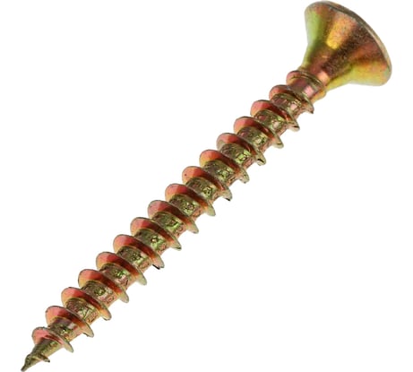 Универсальные саморезы Стройбат желтые 3.0х40 200 шт. 2641113 / 075881