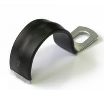 Металлическая однолапковая скоба с полимерным покрытием Промрукав смо-п d25-26 мм, 100 шт. PR08.6010