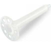 Тарельчатый дюбель Промрукав гриб с гвоздем для пм in120 белый, 50 шт. PR08.12257