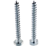 Сантехнический оцинкованный болт Стройбат DIN 571 6х50 мм 4 шт. 2742003 014521