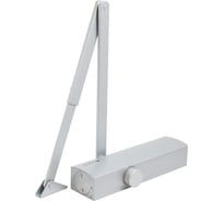 Дверной доводчик БУЛАТ PROFI ДД 802/5 B-S 25-120 кг, серебро, морозостойкий 15646