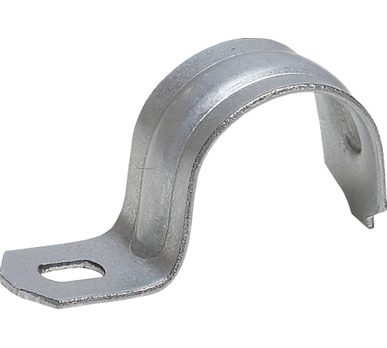 Металлическая однолапковая скоба Эра d 48-50 мм 50 шт. Б0036422