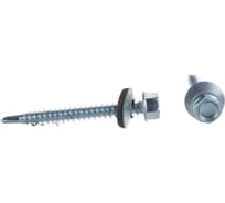 Кровельный саморез Стройбат оцинкованный с буром 5.5x51 мм 180 шт. 2540325 / 021770 21770
