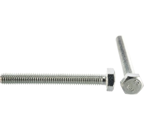 Оцинкованный болт DIN 933, М6х50, 40 шт. Стройбат 2630021