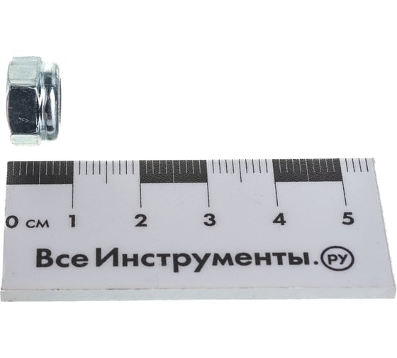 Оцинкованная самоконтрящаяся гайка Стройбат DIN 985 М8 100 шт. 2632107 / 013221