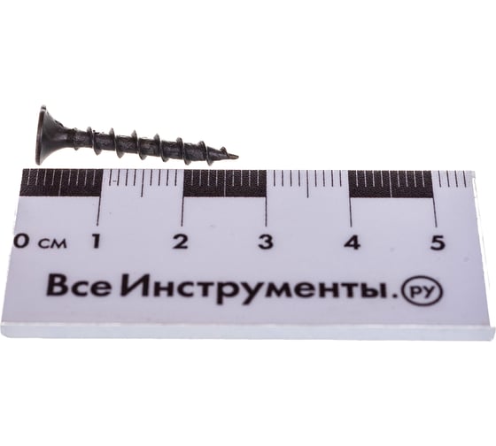 Саморез гипсокартон-дерево Стройбат 3.5x25 мм 200 шт. 2640002 074911