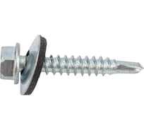 Кровельный саморез Стройбат оцинкованный с буром 5.5x32 мм 250 шт. 021760