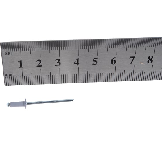 Daxmer Заклёпка вытяжная 3,2х8 алюм/сталь RAL 7004, 1000 шт 00000308345