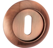 Накладка под сувальдный ключ Ренц медь античная INOB 08 AС