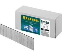 Гвозди для нейлера KRAFTOOL тип 18GA (47/300/F) 45мм, 5000 шт, 31785-45