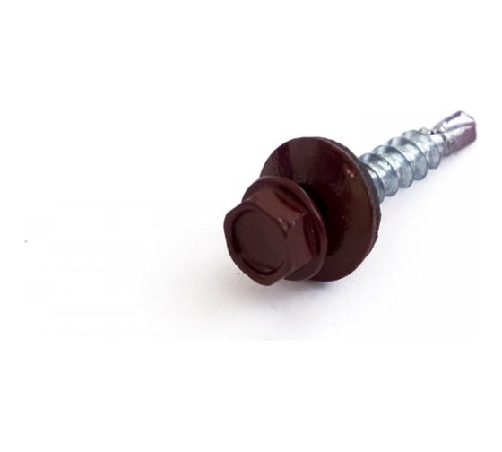 Кровельный саморез Промрукав 5.5x19 мм, ral 3005 красный, 100 шт. PR08.9420 1