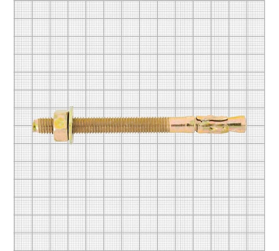 Клиновой анкер Insparion усиленный, М10x120 мм, 5 шт. С1-00001659