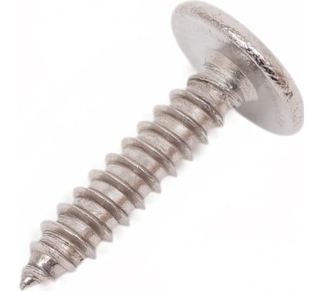 Нержавеющий саморез с прессшайбой Insparion острый, 4.2x19 мм, А2, крестообразный шлиц PH, 10 шт. С1-00001681