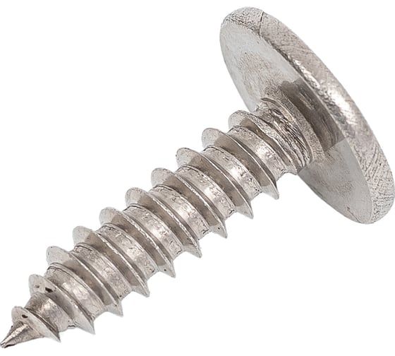 Нержавеющий саморез с прессшайбой Insparion острый, 4.2x16 мм, А2, крестообразный шлиц PH, 50 шт. С1-00001678 1