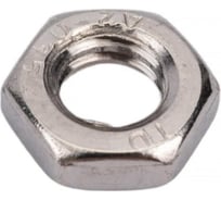 Нержавеющая гайка Insparion Din 439, А2, шестигранная низкая с фаской, М6, 10 шт. С1-00001684