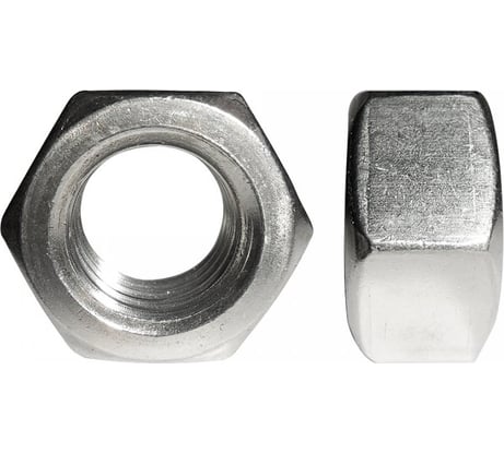 Гайка шестигранная Промрукав оцинкованная, М6, Din 934, 1000 шт. PR08.5693