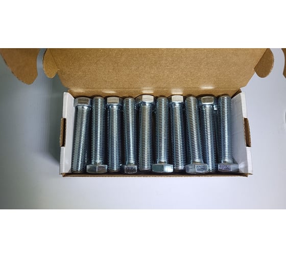 Болт R2R полная резьба DIN933, 8.8, цинк, M16x80 (20 шт/уп) 9500-BI03116080Z