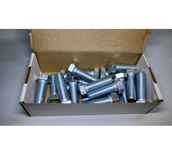 Болт R2R полная резьба DIN933, 8.8 цинк, M16x50 (20 шт/уп) 9500-BI03116050Z