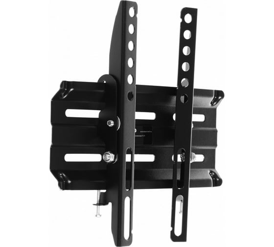 Кронштейн для телевизора BURO TL1S черный, 15"-48", макс. 25 кг, настенный, наклон 1678443