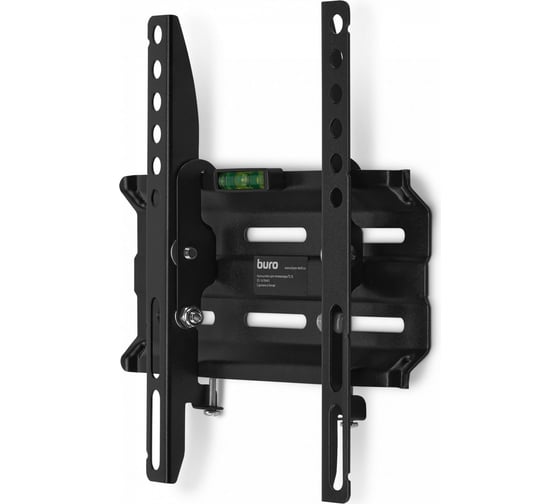 Кронштейн для телевизора BURO TL1S черный, 15"-48", макс. 25 кг, настенный, наклон 1678443