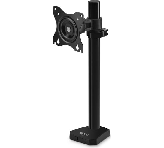Кронштейн для мониторов ЖК BURO M3 черный, 15"-27", макс. 9 кг, крепление к столешнице, поворот и наклон 1174948
