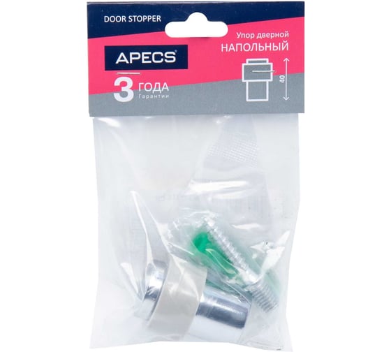 Дверной упор Apecs DS-0014-CR 14419