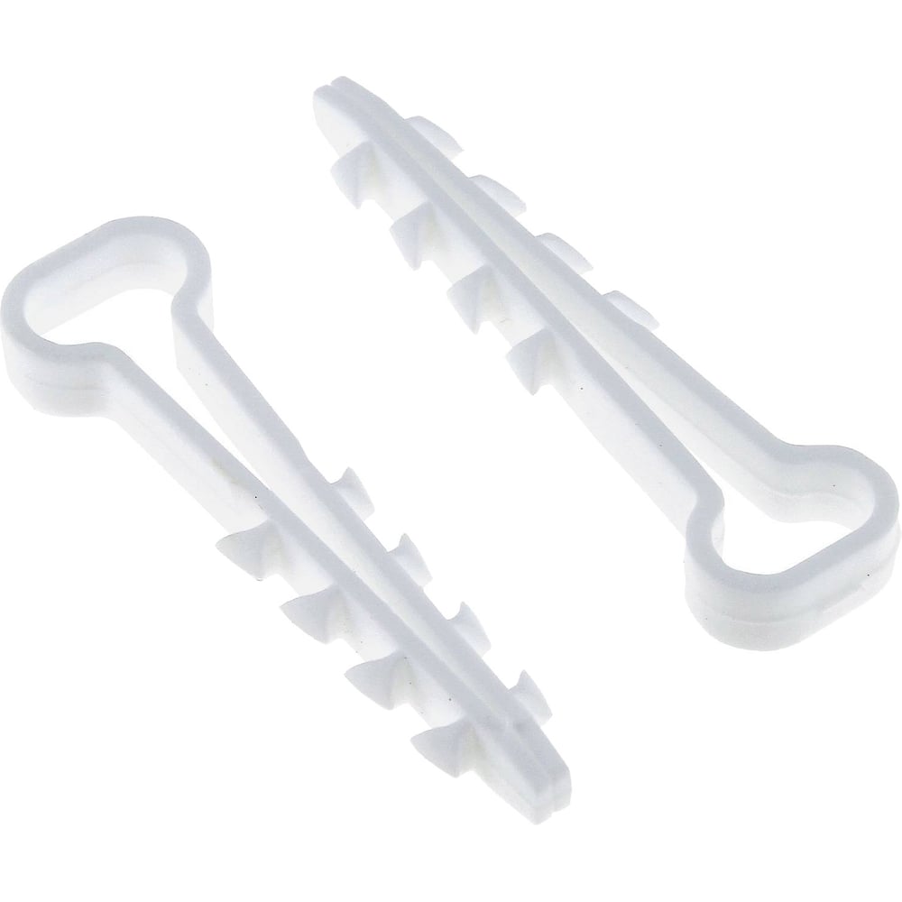 Дюбель-хомут для плоского кабеля EKF PROxima SQ 10 мм белый 50 шт. plc ...