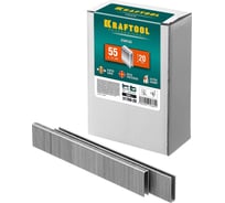 Скобы для степлера KRAFTOOL тип 18GA (55/90/C) 20мм, 5000 шт, 31789-20