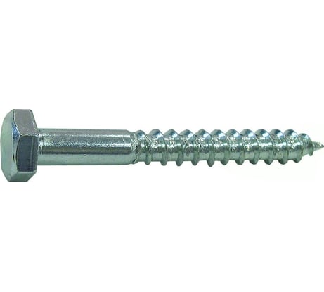 Сантехнический оцинкованный болт Стройбат DIN 571 8х100 мм 2 шт. 2742020 036851