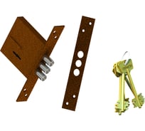 Врезной замок Гарант М 5 ключей 2022